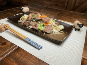 焼き肉のタレでジンギスカン