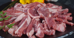 【マトン通販】マトンレッグ炒めもの用スライス 400g