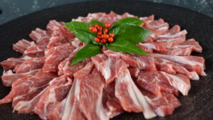 【ラム通販】特上ラム 肩ロース炒めもの用スライス 400g