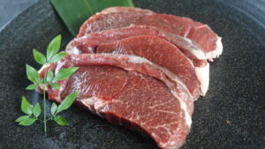 【マトン通販】マトンレッグステーキ用 150ｇ×3　450g